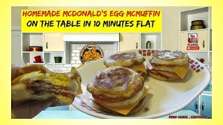 How to Make a McDonalds Egg McMuffin Fern Creek  Kentucky Style [upl. by Fabe478]