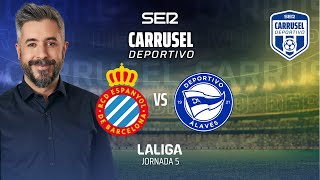 ⚽️ RCD ESPANYOL 3  2 DEPORTIVO ALAVÉS  LaLiga 2425  Jornada 5 [upl. by Aymik245]