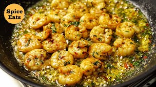 BUTTER GARLIC SHRIMP  BUTTER GARLIC PRAWNS RECIPE  SHRIMP IN BUTTER GARLIC SAUCE [upl. by Ahc]