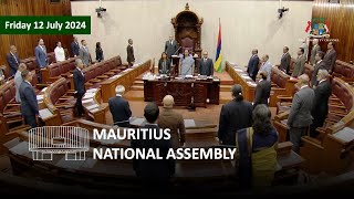 LIVE Parliamentary Sitting  Friday 12 July 2024 [upl. by Garaway]