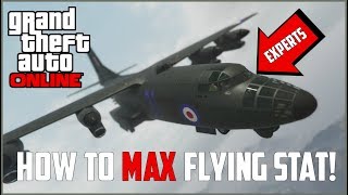 GTA 5 Online ✈️ How to MAX Flying StatSkill ✈️ After patch 141 [upl. by Eiggem]