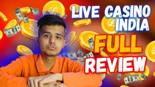 Live casino in India  Full Review [upl. by Icyac458]