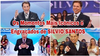 Os Momentos Mais Icônicos e Engraçados de SILVIO SANTOS a Lenda da TV – Uma Homenagem Inesquecível [upl. by Ahsilat288]