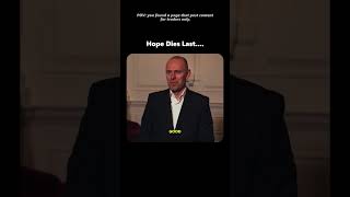 Hope dies lastTom Hougaard viralvideo youtubeshorts [upl. by Nwahsad]