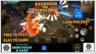 Ragnarok Heroes NFT  Mag kano Per Day  Honest Review  Tagalog [upl. by Dyanne]