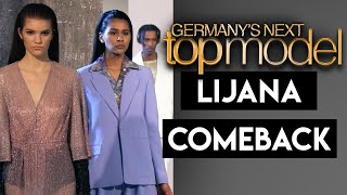 Nach GNTM 2020 Ausstieg Lijana auf der KILIAN KERNER Fashion Show [upl. by Claribel114]