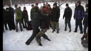 RMA SYSTEMA quotSVquot Winter 09 Handtohand fight [upl. by Eshman]