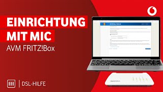 AVM FRITZBox einrichten So einfach geht´s mit Modeminstallationscode MIC [upl. by Dona]