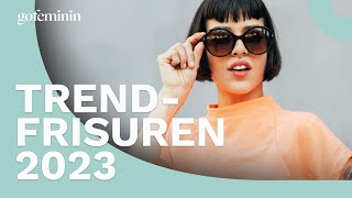 Frisuren 2023 Diese 4 Trendfrisuren wollen jetzt alle [upl. by Catlee]