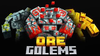 Ore Golems  Minecraft Map Trailer [upl. by Nadda]