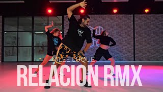 Sech Daddy Yankee J Balvin Rosalía Farruko  Relación Remix  Alee Luque Choreography [upl. by Kallista]