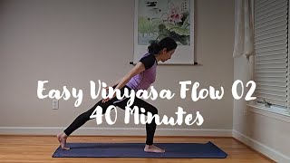 Easy Vinyasa Flow 02 [upl. by Surazal]