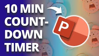 How to Make a 10 Minute Countdown Timer in PowerPoint 🔥PPT TRICKS [upl. by Chun]