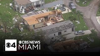 Officials assess Hurricane Milton tornado damage near Palm Beach Gardens [upl. by Yart]