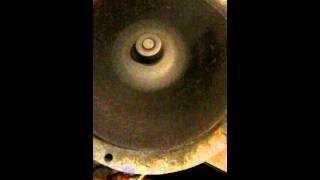 Pellet Stove Part 3  Slow Motion of a Good Bearing in Exhaust Blower [upl. by Phillida]