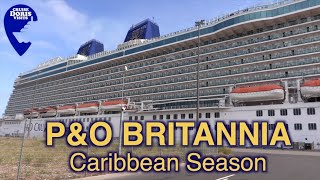 Discover the PampO Britannia on its Caribbean season  ship and port guide [upl. by Samuelson]