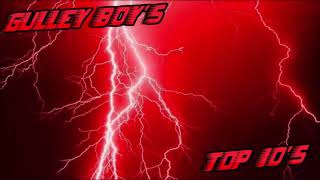 GulleyBoy  Top 10 Rap Diss SongsReupload [upl. by Cirdek]