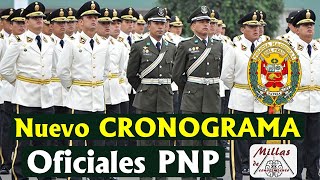 NUEVO Cronograma PNP 👮‍♂️ Admisión EO2023 [upl. by Annahsirhc651]