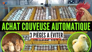 COUVEUSE AUTOMATIQUE 3 choses à SAVOIR avant dacheter SUR SA FERME élevage de poulet en Afrique [upl. by Lananna]