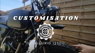 CUSTOMISATION ORCAL SIRIO 125cc [upl. by Lenna13]