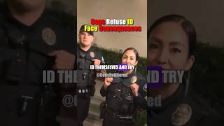 🚨 Tyrant Cops Harass Man Refuse to ID amp Get Dismissed 😡 [upl. by Ycniuq480]