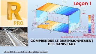 Comment dimensionner un Caniveau avec Robot Structural AnalysisLeçon 1 [upl. by Ez]