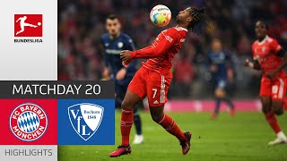 FC Bayern München  VfL Bochum 30  Highlights  Matchday 20 – Bundesliga 202223 [upl. by Maxey479]