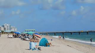 LauderdalebytheSea Beach Webcam Highlights [upl. by Touber]