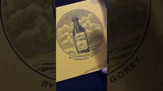 Edward Gorey The Iron Tonic edwardgorey book illustration unboxing [upl. by Woodhouse]