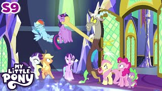 My Little Pony  Beginning of the End  Part I  COMPILATION  Friendship Is Magic Season 9 [upl. by Panther]