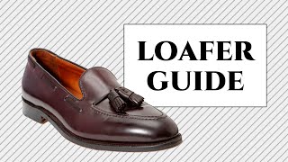 Loafer Shoes Guide For Men  Tassel Penny Gucci Horsebit Weejuns amp Slipon Slipper Explained [upl. by Brightman]