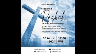 Ibadah Paskah KMR  Pdt Widjaja Hendra  Sabtu 30 Maret 2024  Ibadah Online [upl. by Anilemrac]