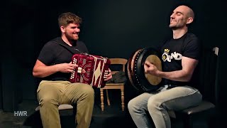 Robbie Walsh bodhrán amp Cormac O hAlmhain on accordion  Craiceann Bodhrán Festival 2023 [upl. by Ahsikel]