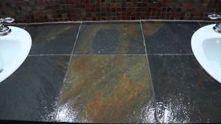 How to Seal Slate or Natural Stone Tiles [upl. by Nuavahs214]