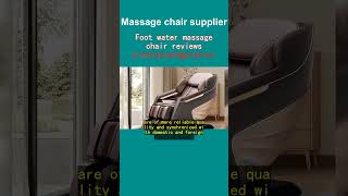 Foot water massage chair reviews [upl. by Seltzer]