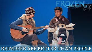 Frozen Jr  Reindeer Are Better Than People  4th8th Grade Musical [upl. by Gazzo]