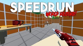 Unturned Tutorial Speedrun 2616 sec WORLD RECORD [upl. by Hiamerej]