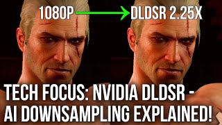 Tech Focus Nvidia DLDSR  What Does AI Downsampling Actually Do [upl. by Etteniotnna]