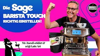 Mr Baruli stellt SAGE Barista Touch Impress richtig ein [upl. by Stanford814]