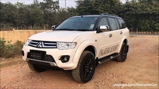 Mitsubishi Pajero Sport AT PBPC Series 2017  Reallife review [upl. by Noremac]