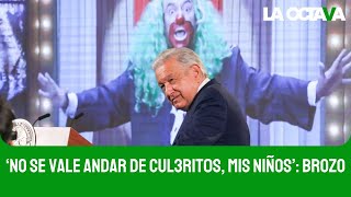 BROZO ERA MÁS FINO y SENSIBLE pero AHORA es MUY BURDO AMLO [upl. by Essyle]