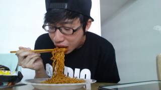 Spicy Korean ramyeon challenge [upl. by William]