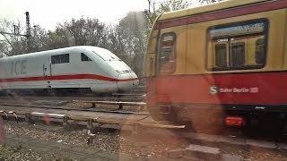 SBahn Berlin vs ICE Zug [upl. by Atinehs]