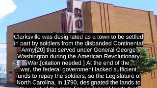 Clarksville Tennessee  History and Facts [upl. by Glennon]