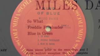 Miles Davis  Kind of Blue 1959  side 1 [upl. by Saideman422]