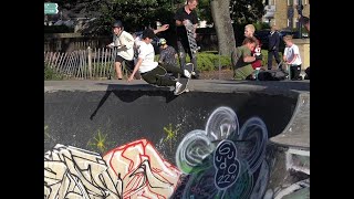 SAUGHTON SKATEPARK  EDINBURGH [upl. by Nolra459]