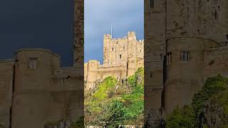 Bamburgh castle 🏰 music song tamilsong fireworks castle uk trump [upl. by Lasyrc]