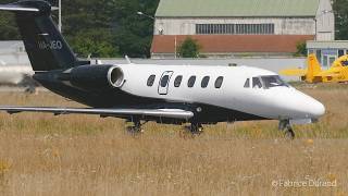 HAJEO  Cessna 650 Citation III  SaintEtienne Loire Airport EBULFMH [upl. by Peedsaj]