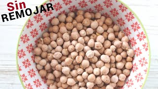 Cocer GARBANZOS SIN REMOJAR 🍲😍 SIN ESPERAR horas 3 TRUCOS TIPS fáciles y rápidos [upl. by Htenaj]