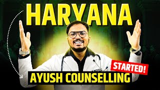 Haryana AYUSH Counselling 2024  Schedule Out  Cutoff  BAMS Colleges in Haryana [upl. by Sabino725]